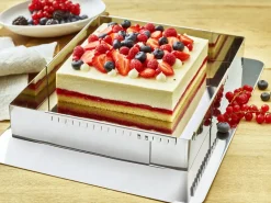 Hot De Buyer Adjustable baking pan, 43x29cm to 56x84cm Silver-coloured
