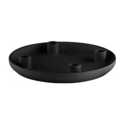 Advent Candle Holders^Blomus ADVENT candlestick Ø27 cm, Black