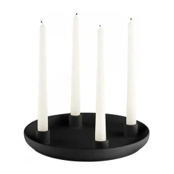 Advent Candle Holders^Blomus ADVENT candlestick Ø27 cm, Black