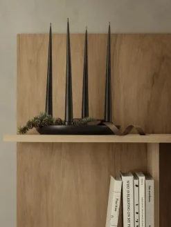 Advent Candle Holders^Blomus ADVENT candlestick Ø27 cm, Black