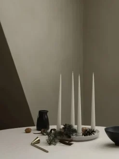 Advent Candle Holders^Blomus ADVENT candlestick Ø27 cm, Moonbeam Beige