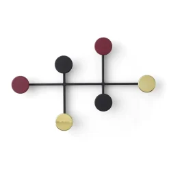 Clothes Racks, Coat Stands & Hangers|Clothes Racks, Coat Stands & Hangers^Audo Copenhagen Afteroom coat hanger, -brass Black