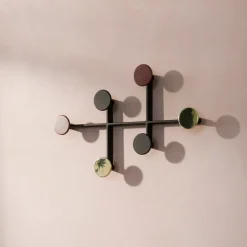 Clothes Racks, Coat Stands & Hangers|Clothes Racks, Coat Stands & Hangers^Audo Copenhagen Afteroom coat hanger, -brass Black