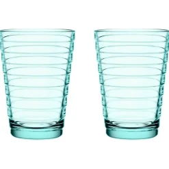 Clearance Iittala Aino Aalto drinks glass 33 cl 2-pack, water Green