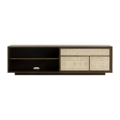 T.V & Media Units|T.V & Media Units^Design House Stockholm Air side table low, Dark oak Brown
