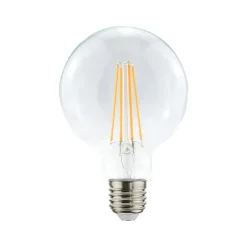 Clearance Airam Filament LED 95mm light source E27 3,5W, Clear dimmable Transparent