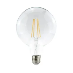 Hot Airam Filament LED 3-step dimming globe light source, Clear, with memory, 125mm e27, 7w Transparent