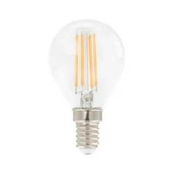 Discount Airam Filament LED-globe light source, E14 5W dimmable Transparent
