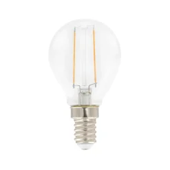 Discount Airam Filament LED-globe light source, Clear, non-dimmable e14, 2w Transparent