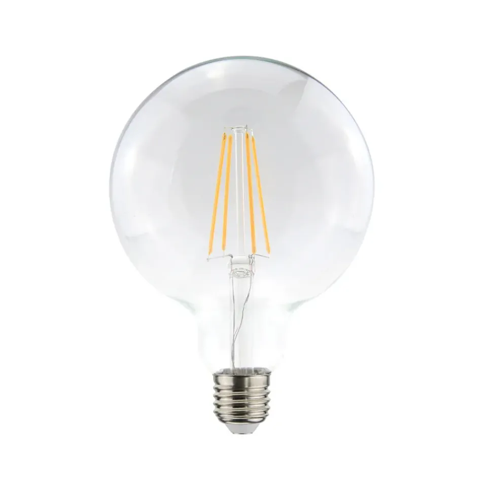 Other Lighting Accessories|Light Bulbs^Airam Filament LED-globe 125mm light source, Clear, dimmable e27, 4w Transparent
