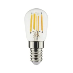 Discount Airam Filament LED-pear E14 light source, Clear, dimmable, 4-filament Transparent