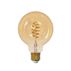 Other Lighting Accessories|Light Bulbs^Airam Smart Home Filament LED-globe light source, Amber, 95mm, spiral e27, 6w Orange