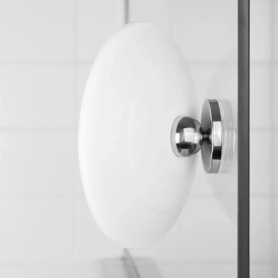 Hot Bosign AirMirror makeup mirror x5 detachable with suction cup, Ø16.5 cm White