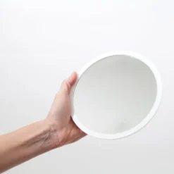 Discount Bosign AirMirror table mirror x15 detachable magnetic, Ø16.5 cm White