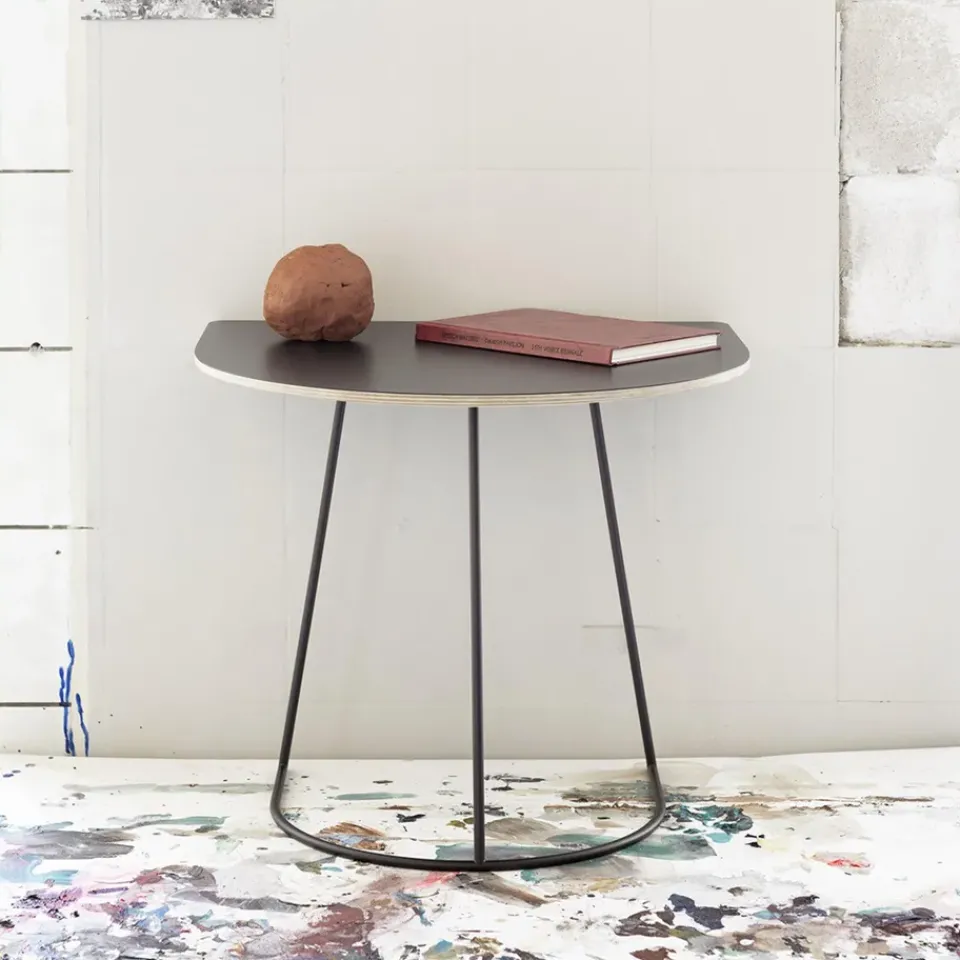Coffee Tables^Muuto Airy sofa table half size, Black