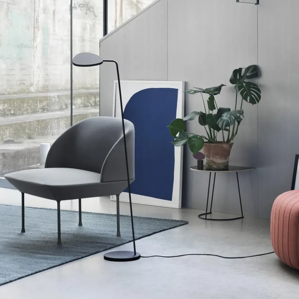 Coffee Tables^Muuto Airy sofa table half size, Black