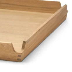 Outlet LIND DNA Airy teak tray square M, Nupo herbal dust Beige