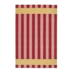 Wool Rugs^Scandi Living Aisles wool carpet, Red, 200x300 cm RedPink