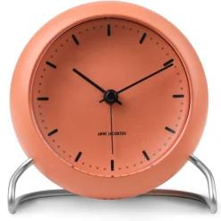Sale Arne Jacobsen Clocks AJ City Hall table clock, pale Orange