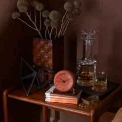 Sale Arne Jacobsen Clocks AJ City Hall table clock, pale Orange