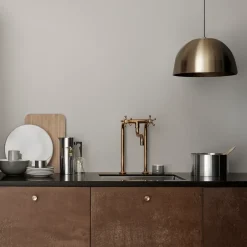 Best Stelton AJ cylinda-line sugar bowl, Stainless steel Silver-coloured