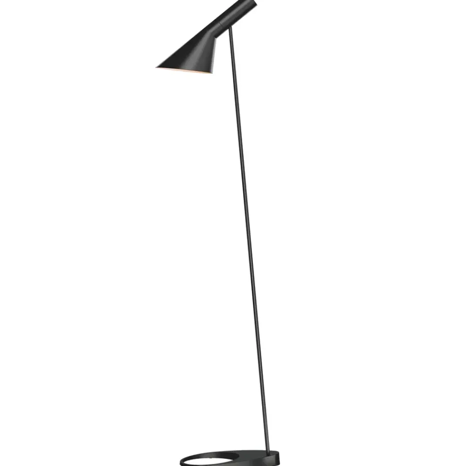 Reading Lamps|Floor Lamps^Louis Poulsen AJ floor lamp, Black