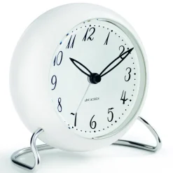 Outlet Arne Jacobsen Clocks AJ LK table clock, White