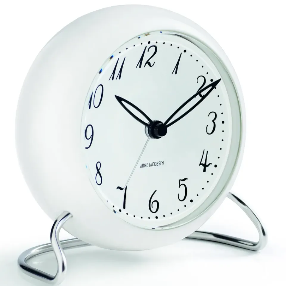 Outlet Arne Jacobsen Clocks AJ LK table clock, White