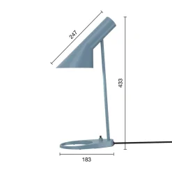 Online Louis Poulsen AJ MINI table lamp, Dusty Blue