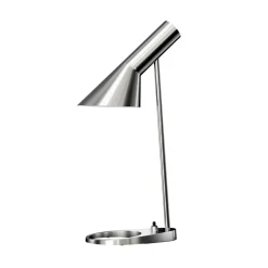 Louis Poulsen AJ MINI table lamp, Stainless steel polished Silver-coloured