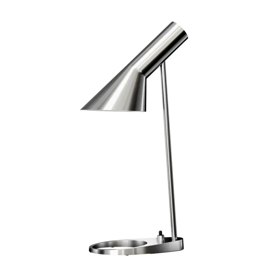 Louis Poulsen AJ MINI table lamp, Stainless steel polished Silver-coloured