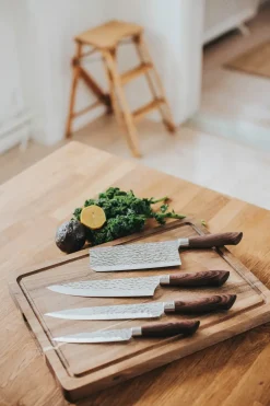 Outlet Dorre Akira Chinese chef knife 30 cm, Brown