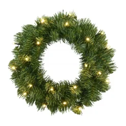 Other Festive Lighting^Star Trading Alaska wreath 38 cm, Green