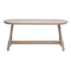 New Massproductions Albert bench 160 cm, -oiled oak White
