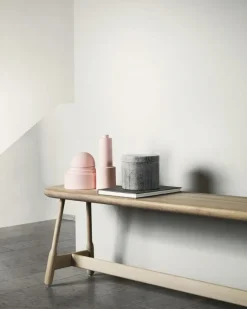 New Massproductions Albert bench 160 cm, -oiled oak White