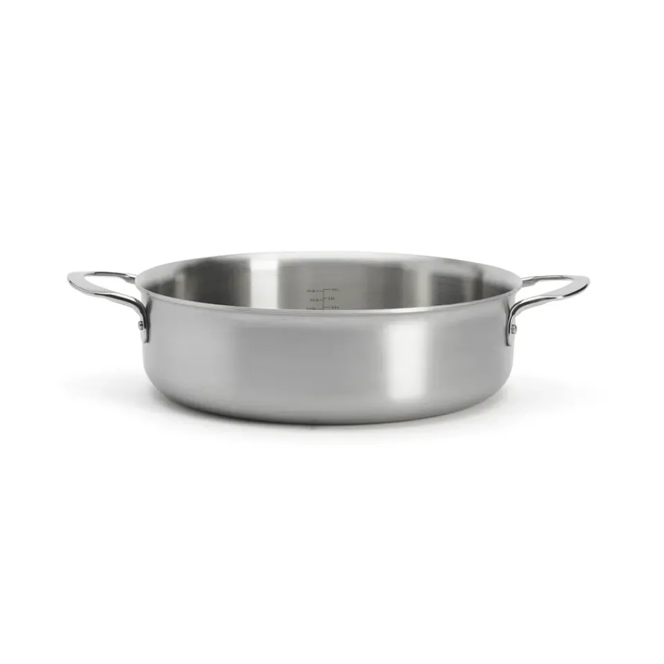 Saucier & Sauté Pans^De Buyer Alchimy rak saute pan stainless steel, Ø28 cm Silver-coloured