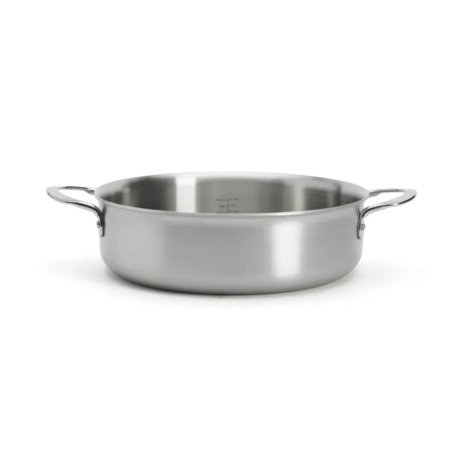 Saucier & Sauté Pans^De Buyer Alchimy rak saute pan stainless steel, Ø28 cm Silver-coloured