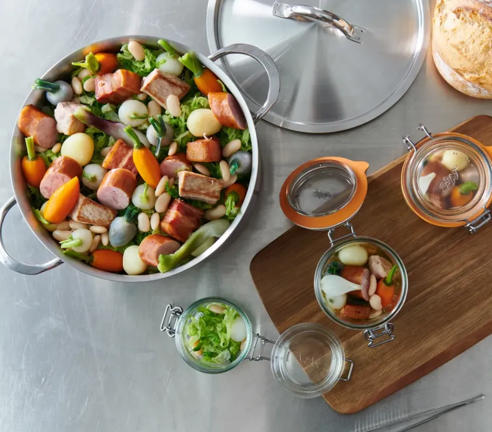 Saucier & Sauté Pans^De Buyer Alchimy rak saute pan stainless steel, Ø28 cm Silver-coloured