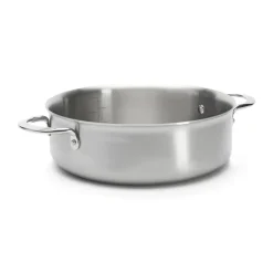 Clearance De Buyer Alchimy rak saute pan stainless steel, Ø24 cm Silver-coloured
