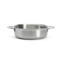 Clearance De Buyer Alchimy rak saute pan stainless steel, Ø24 cm Silver-coloured