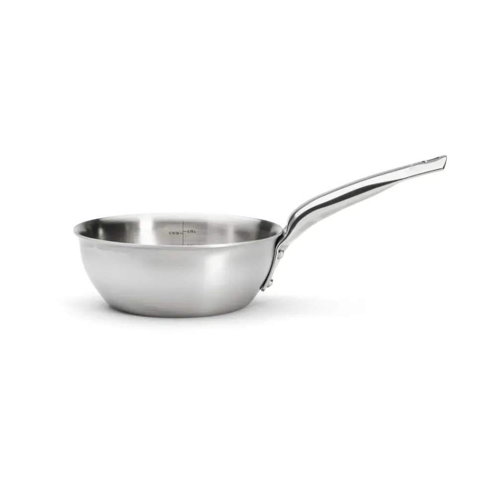 New De Buyer Alchimy rounded sauté pan stainless steel, Ø16 cm Silver-coloured
