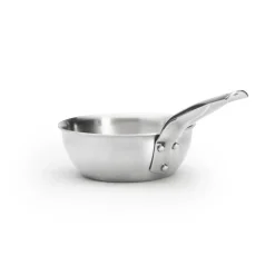 New De Buyer Alchimy rounded sauté pan stainless steel, Ø16 cm Silver-coloured