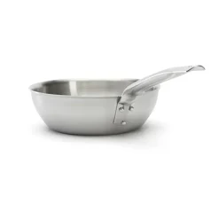 De Buyer Alchimy rounded sauté pan stainless steel, Ø24 cm Silver-coloured