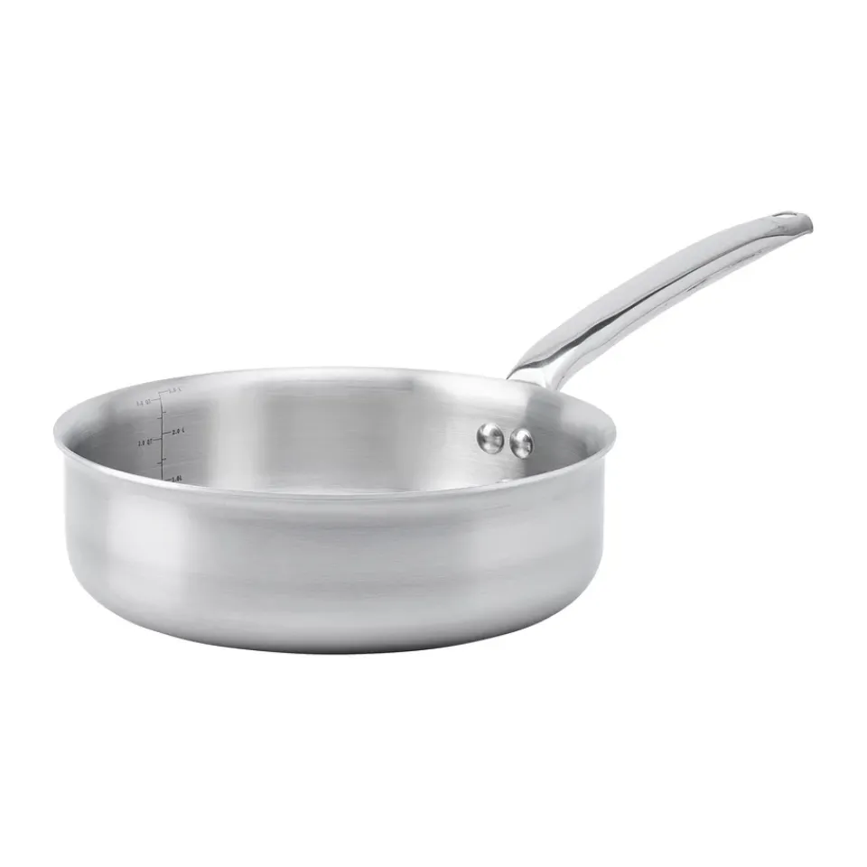 Hot De Buyer Alchimy sauté pan stainless steel, Ø24 cm Silver-coloured