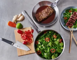 Hot De Buyer Alchimy sauté pan stainless steel, Ø24 cm Silver-coloured
