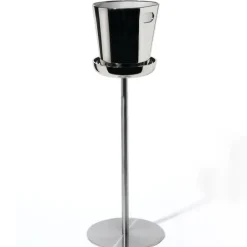 Wine & Champagne Coolers^Alessi stand for wine cooler, Stainless steel Silver-coloured