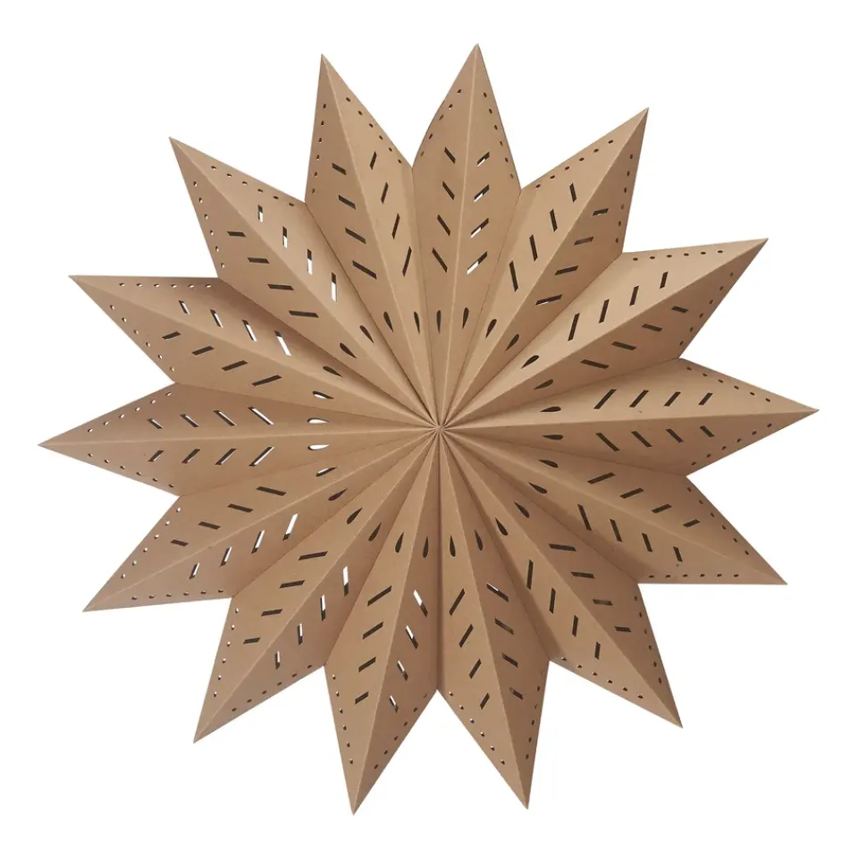 Clearance PR Home Alfa advent star , 60 cm Brown