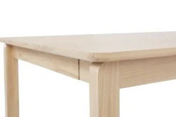 Dining Tables^1898 Alfred dining table 90x160 cm, White pigmented oak Beige