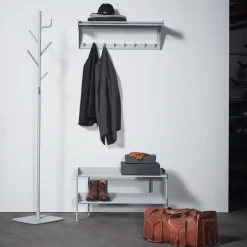 Clothes Racks, Coat Stands & Hangers|Clothes Racks, Coat Stands & Hangers^SMD Design Alfred hanger with umbrella holder, Anthracite Grey