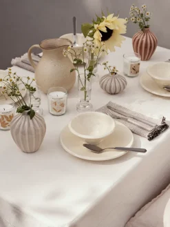 Breakfast Bowls^Broste Copenhagen Alfredo bowl Ø15 cm, Cream Beige